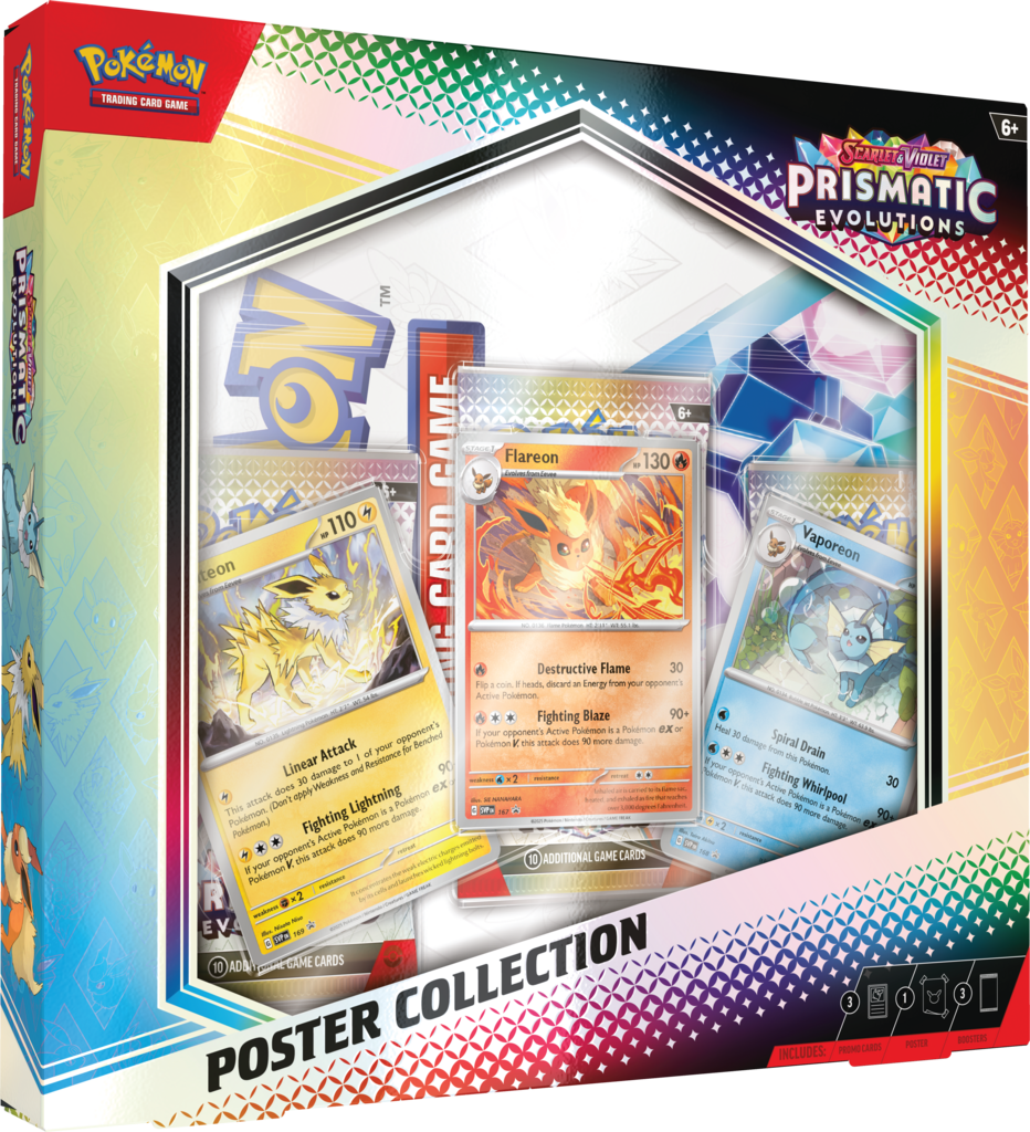 Pokémon TCG: Scarlet & Violet - Prismatic Evolutions - Poster Collection [ENG][PRE -ORDER]