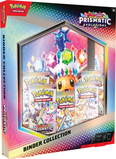 Pokémon TCG: Scarlet & Violet - Prismatic Evolutions - Binder Collection [ENG][PRE-ORDER]