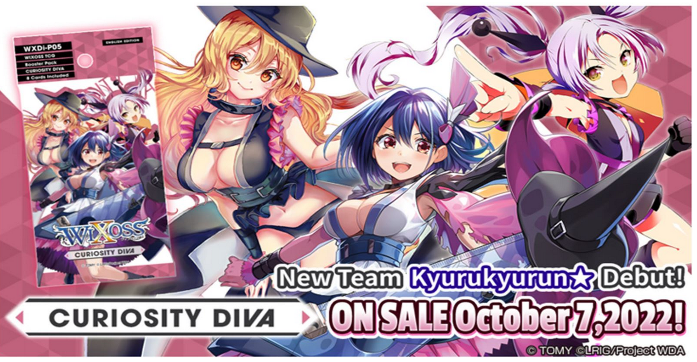 Wixoss Curiosity Diva Booster Pack WXDi-P05 [ENG]