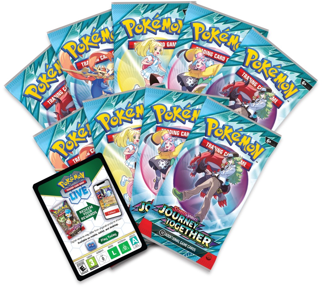 Pokémon Trading Card Game Scarlet & Violet - Journey Together - Elite Trainer Box [ENG][28.03.2025]
