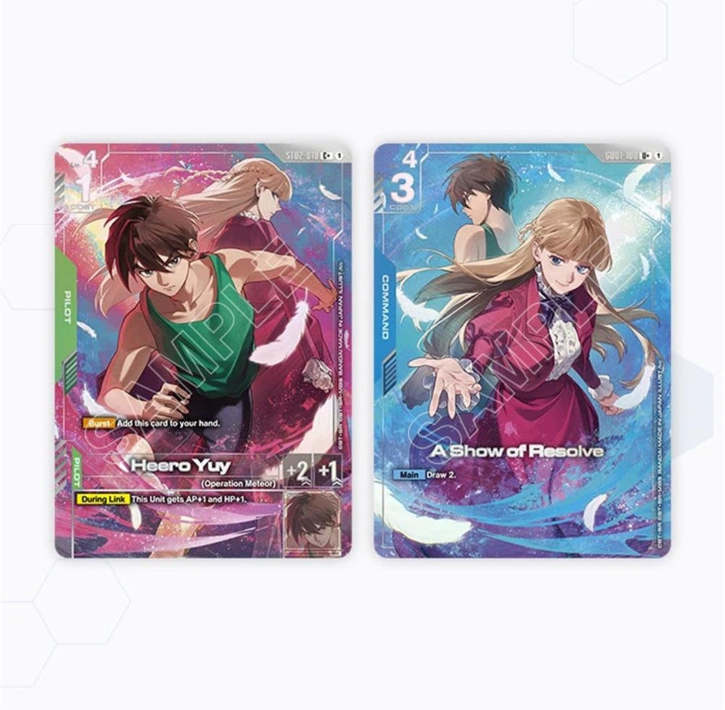 Gundam Card Game Premium Accessory Set Mobile Suit Gundam Wing [PB01][ENG][27.03.2026]